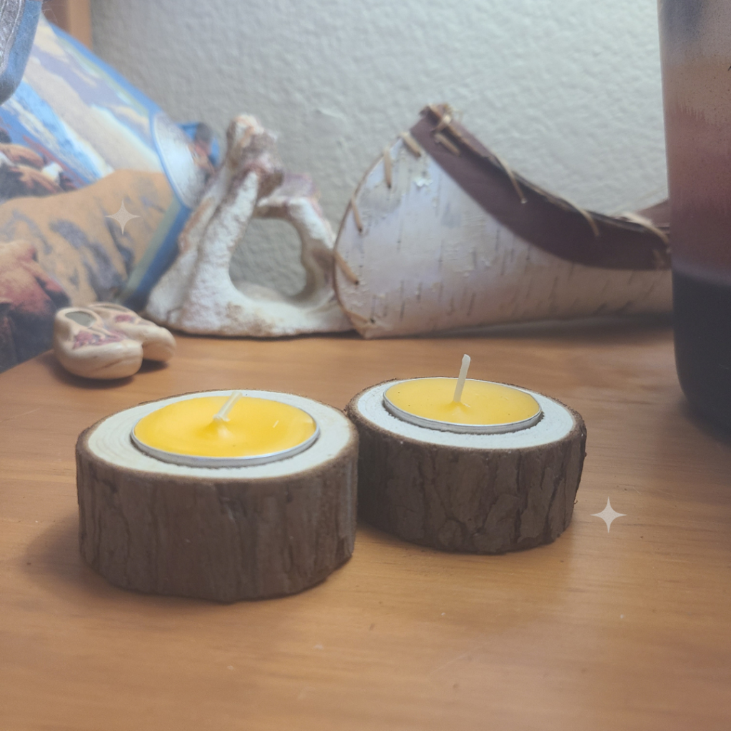 beeswax tealights